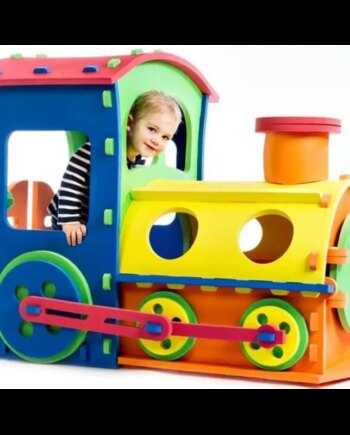 Elite Toys Giant Foam Tog Legehus Udg - Elite Toys Gyngestativer  - 5713570002385