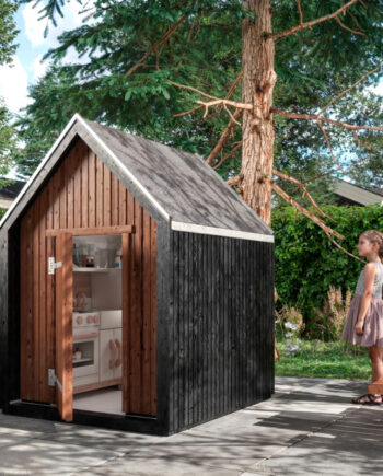 Plus Classic Legehus 144124 Ubehandlet Inkl Tagpap Alulister 167390 - Plus A/s Gyngestativer  - 5703393710826