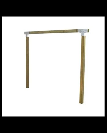 Plus Cubic Gyngestativ Med 9x9 Oml Stolper Drager Inkl Beslag - Plus A/s Gyngestativer  - 5703393726667