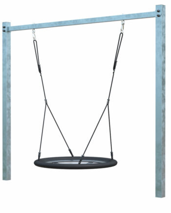 Plus Gyngestativ Rund Redegynge Varmgalvaniseret Stål 185233 - Plus A/s Gyngestativer  - 5703393747907