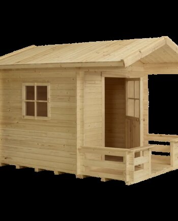 Plus Legehus Grundmål 182x161 Terrasse 16744 - Plus A/s Gyngestativer  - 5703393167446